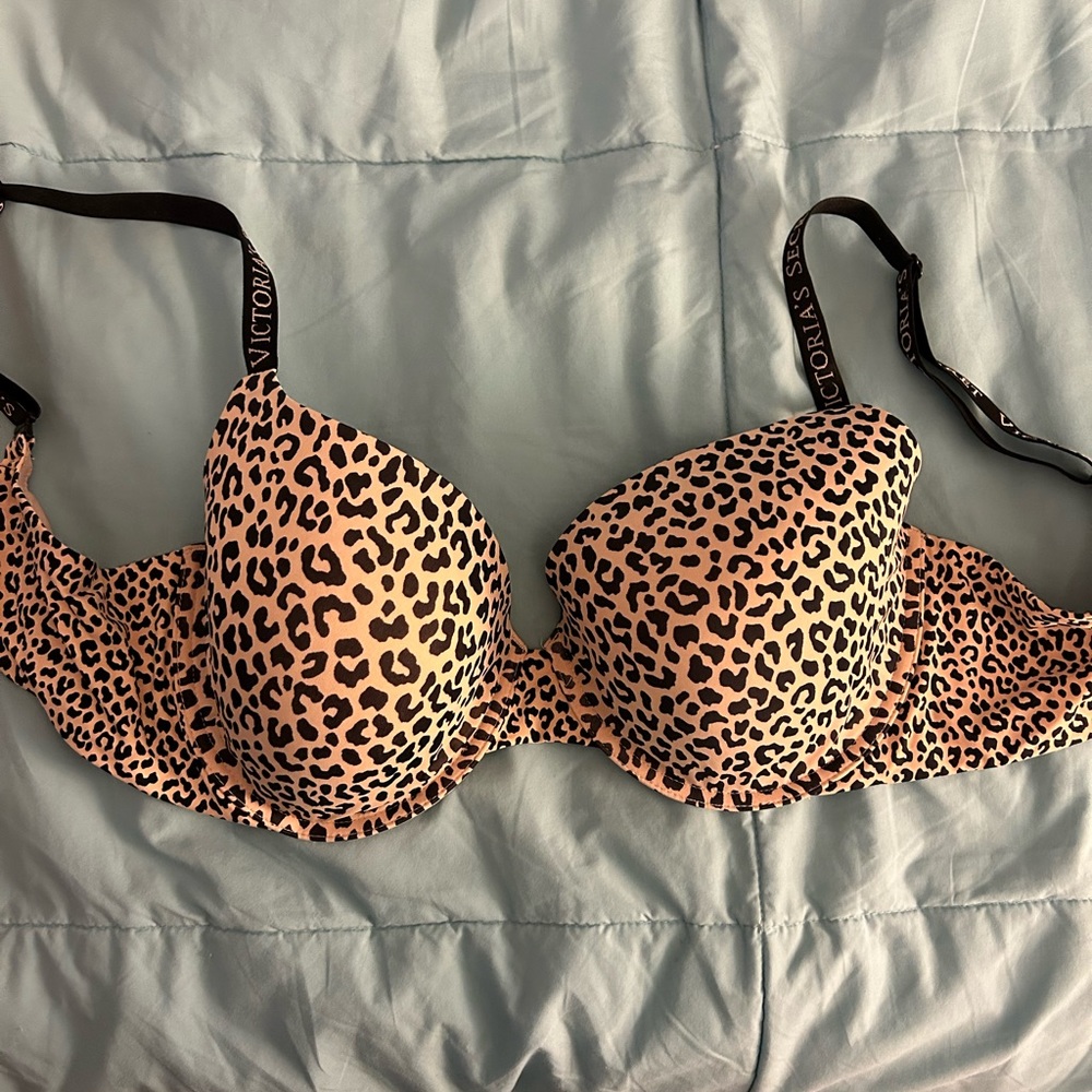 VS cheetah print bra